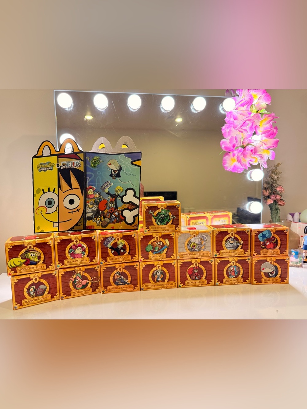 SpongeBob x One Piece Collaboration Figures